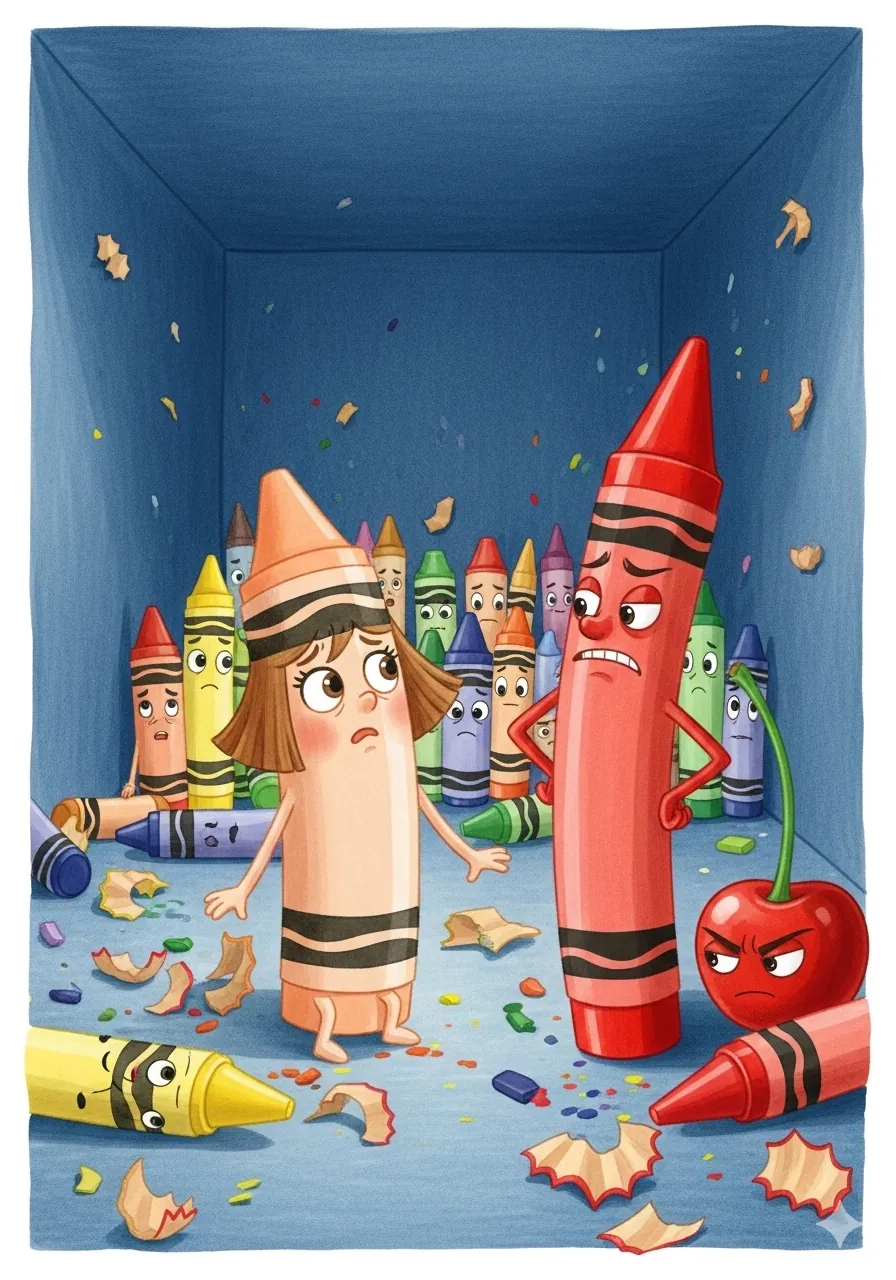 The Caring Crayon cover