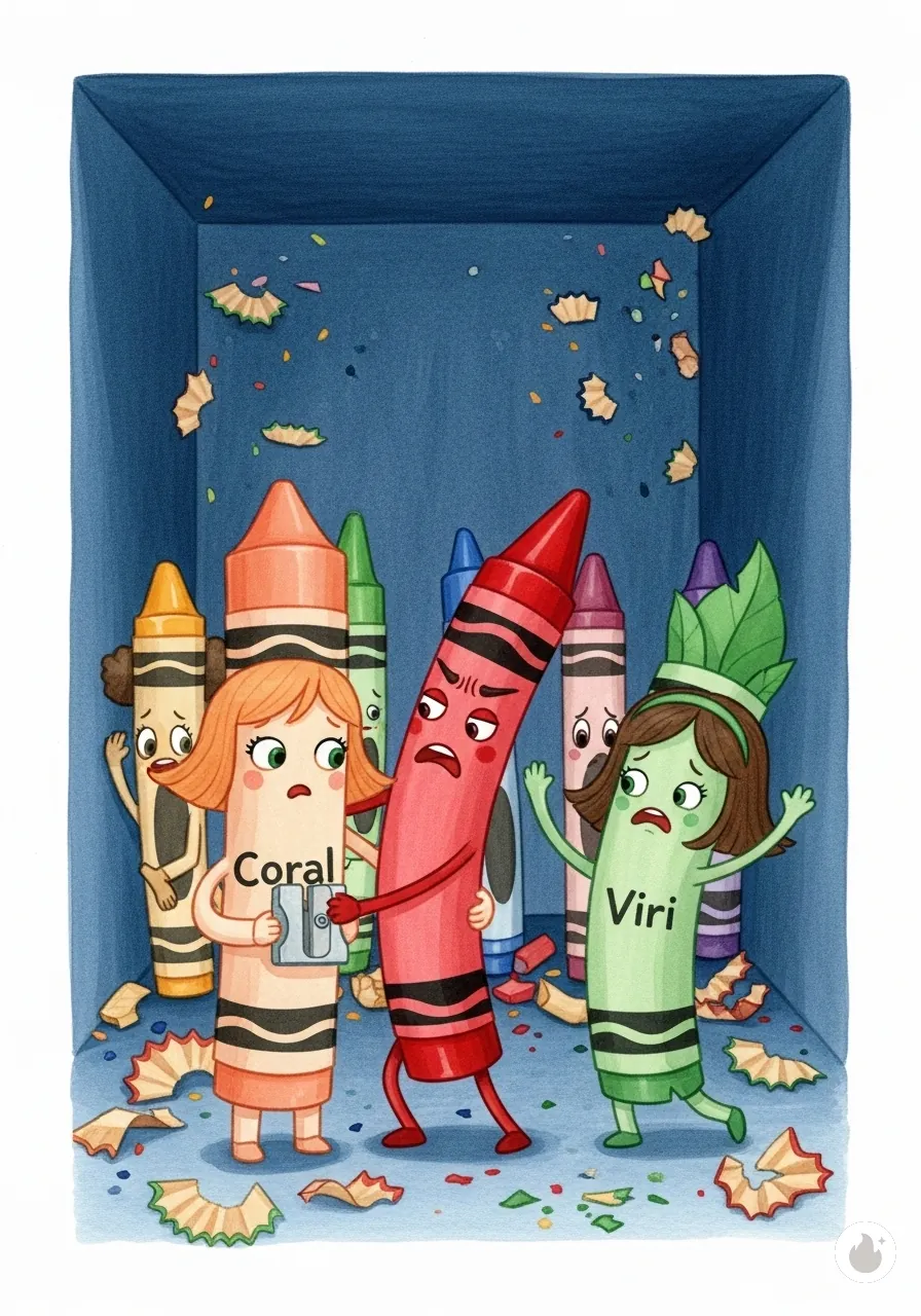 The Caring Crayon - Page 1