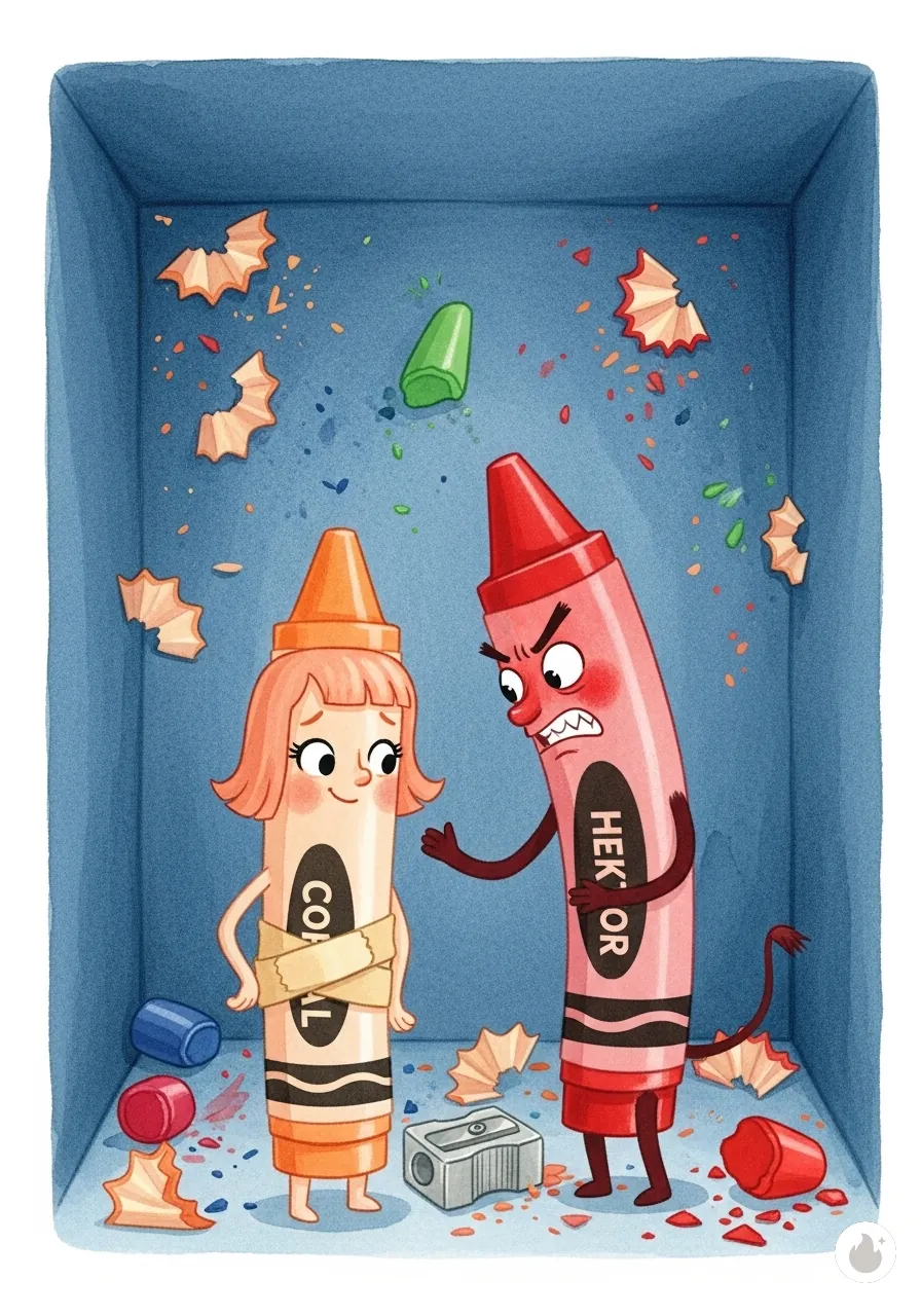 The Caring Crayon - Page 9