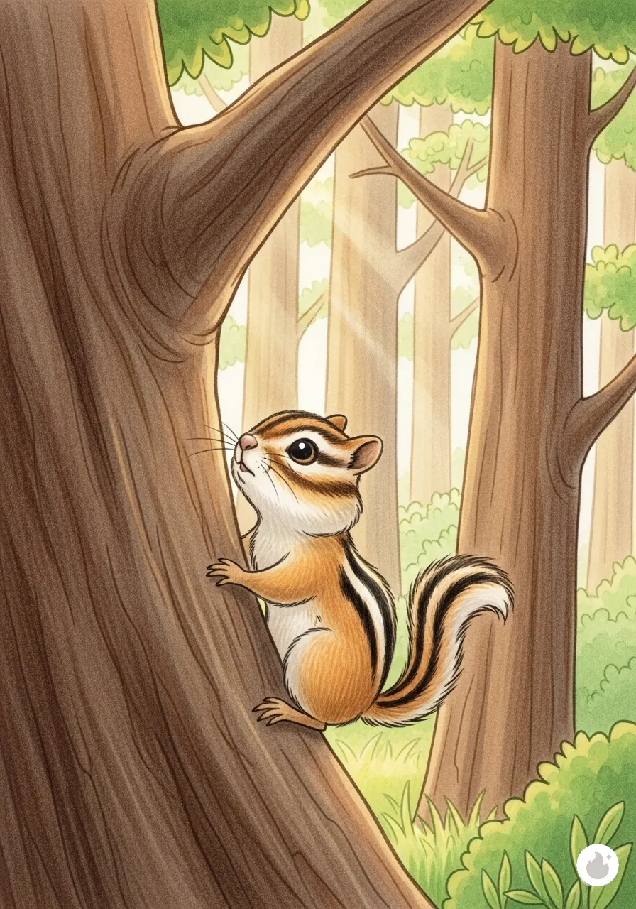 The Rainbow Tree in the Sunlight - Page 1