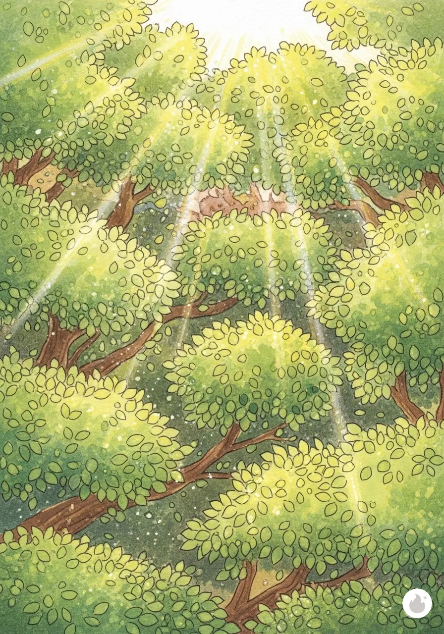 Angel Spreads Her Branches Wide - Page 9