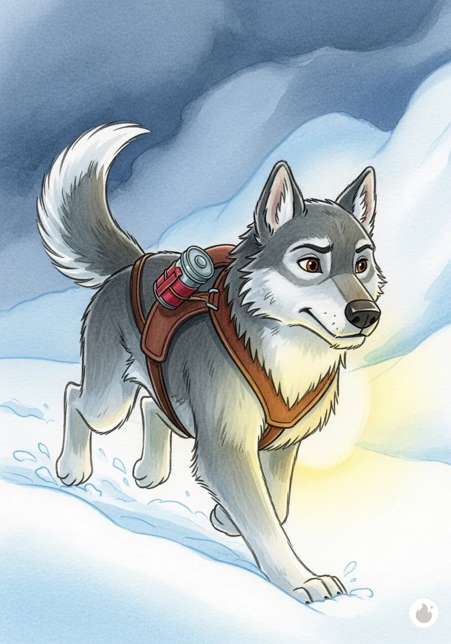 Balto Runs Through the Storm - Page 7