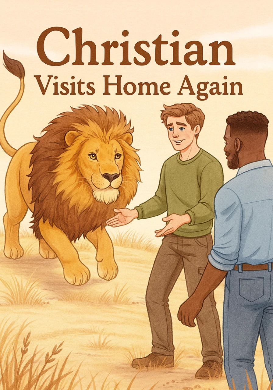 Christian Visits Home Again cover