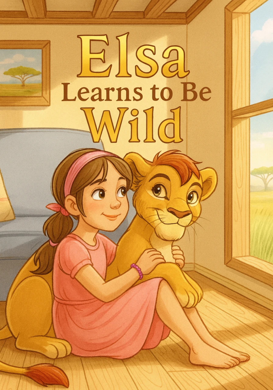 Elsa Learns to Be Wild cover