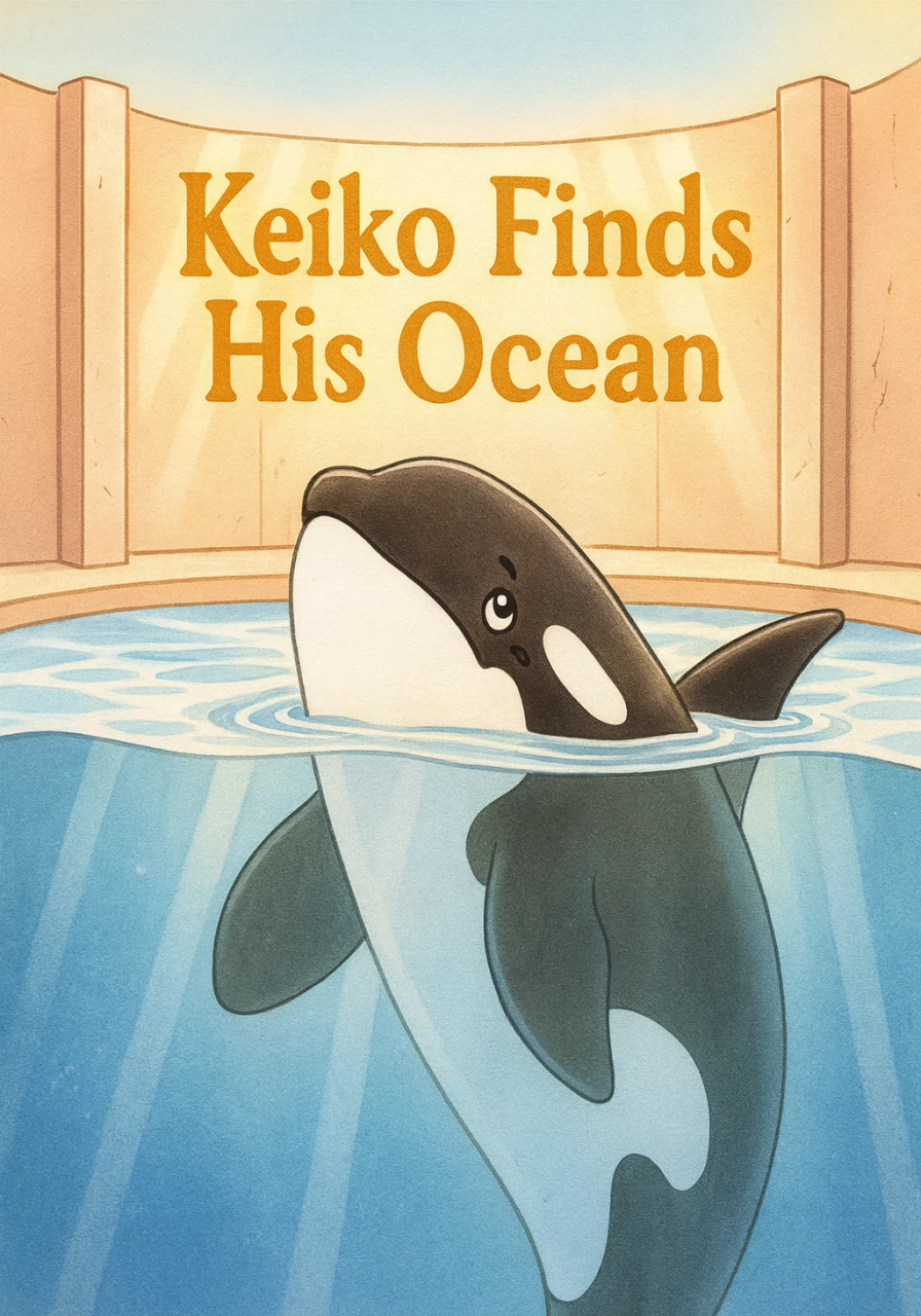Keiko Finds His Ocean cover