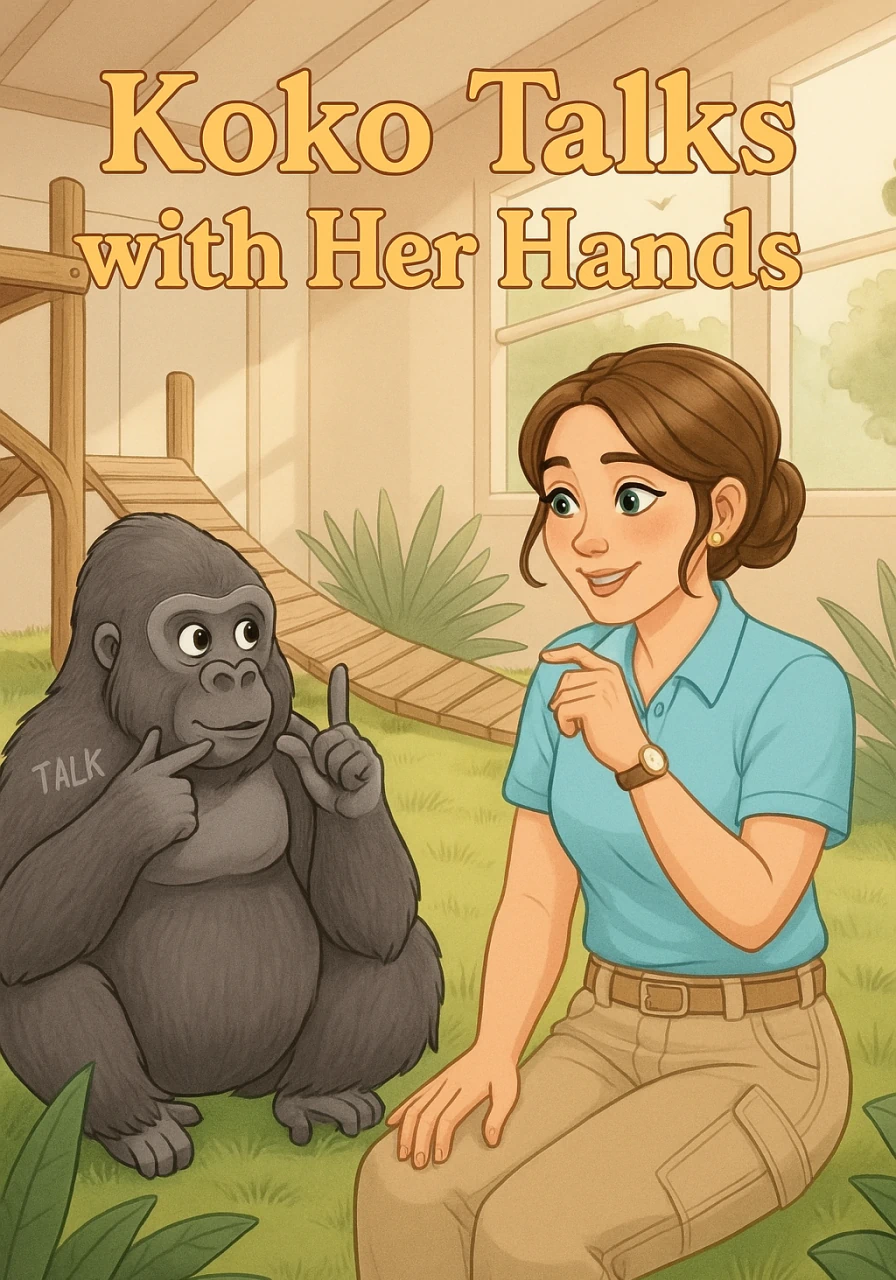 Koko Talks with Her Hands cover