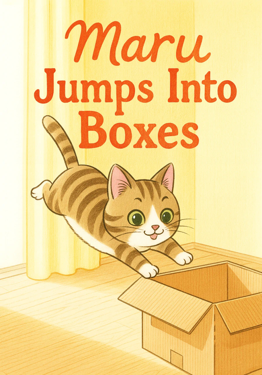 Maru Jumps Into Boxes cover