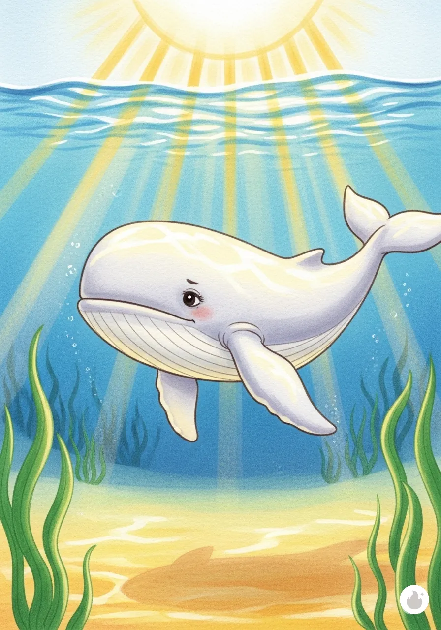 Migaloo Shines in the Waves - Page 1