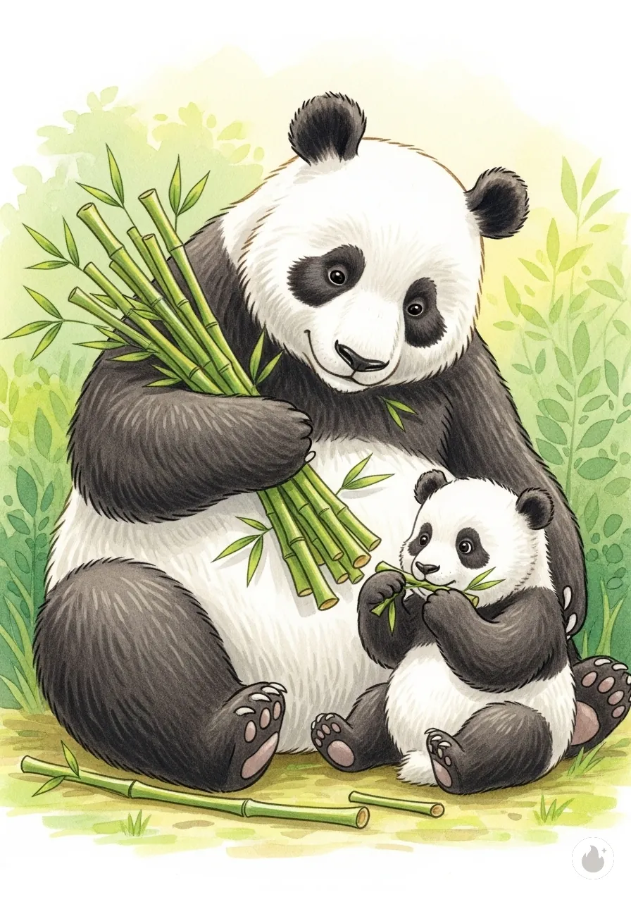 Qianjin and Her Many Cubs - Page 6