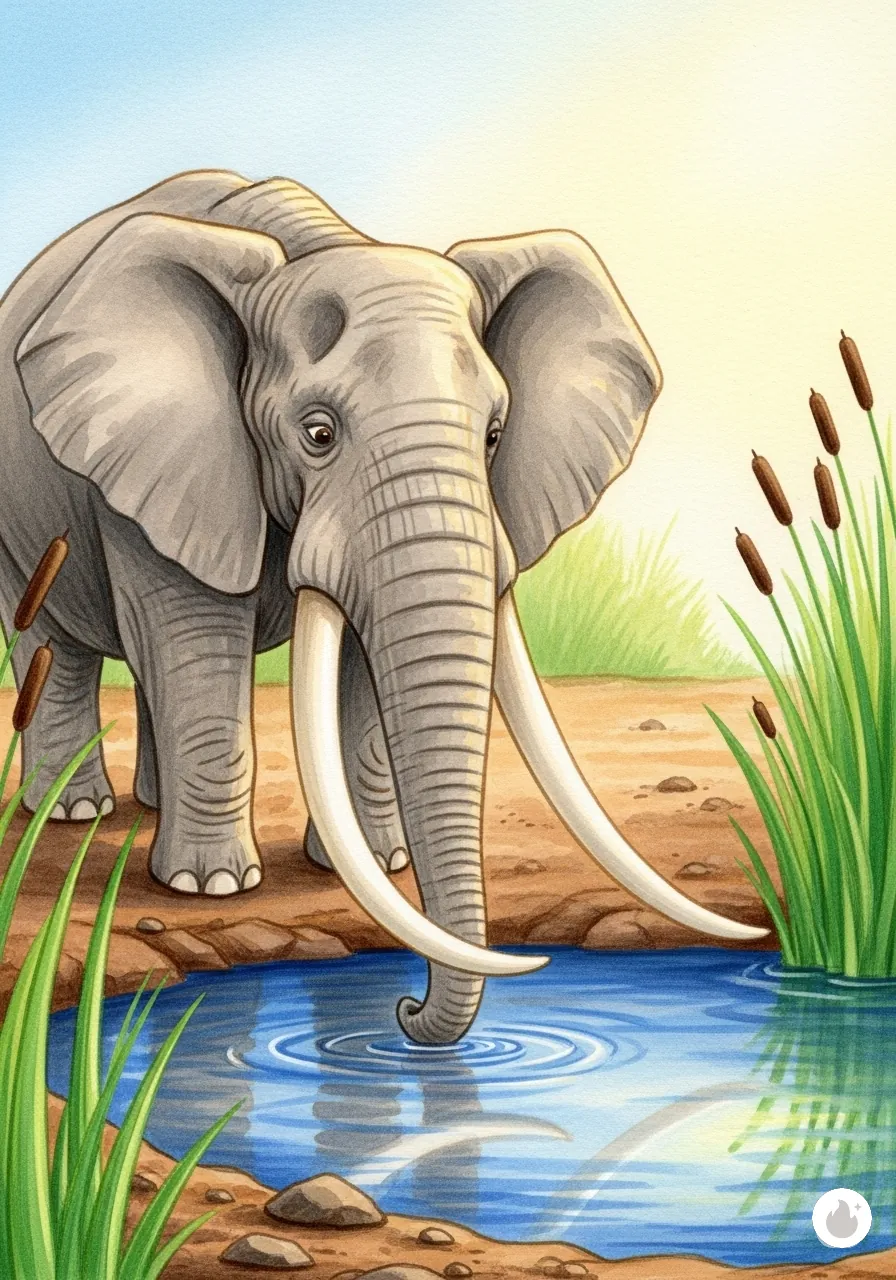 Satao Walks with His Giant Tusks - Page 2