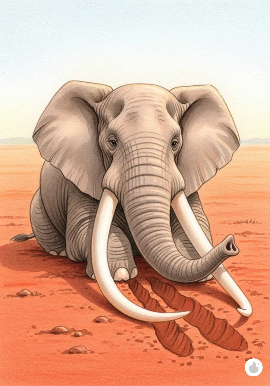 Satao Walks with His Giant Tusks - Page 7