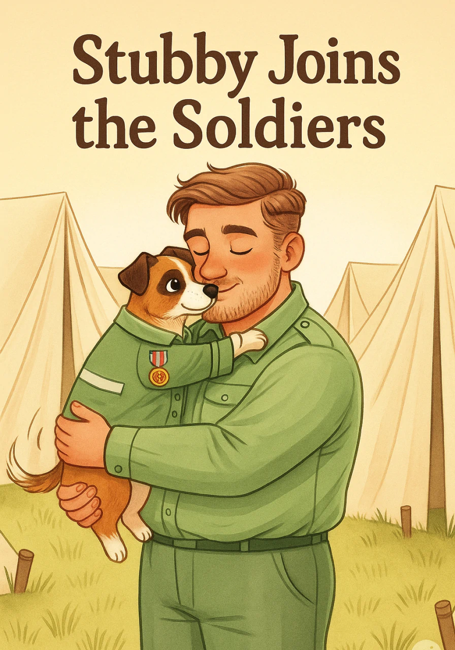 Stubby Joins the Soldiers cover