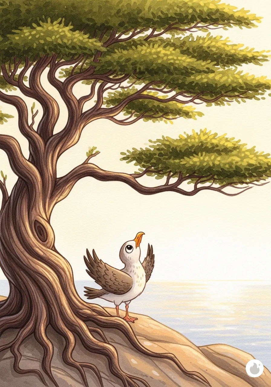 The Lone Cypress Watches the Sea - Page 4