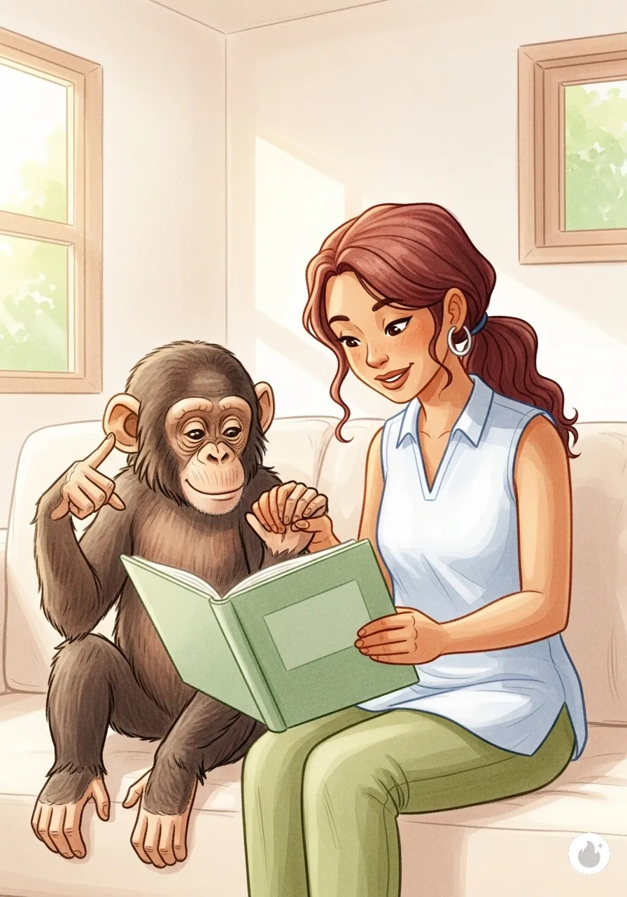 Washoe Learns New Words - Page 10