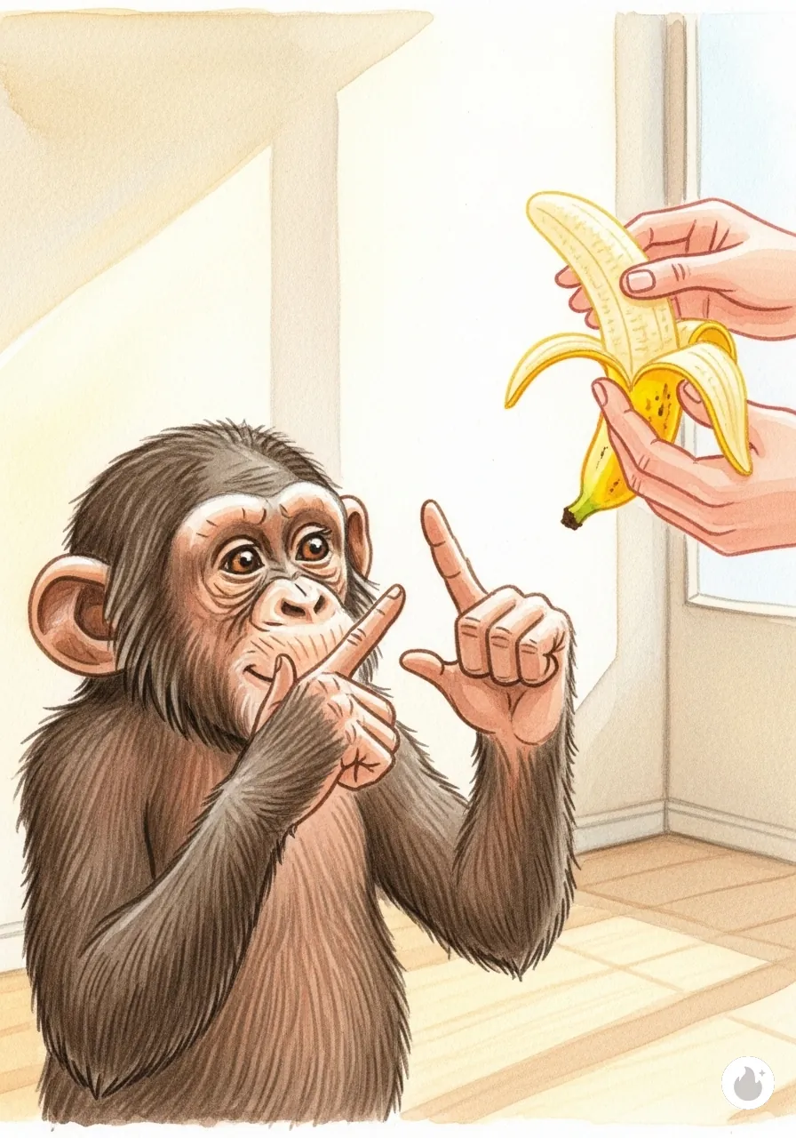 Washoe Learns New Words - Page 4