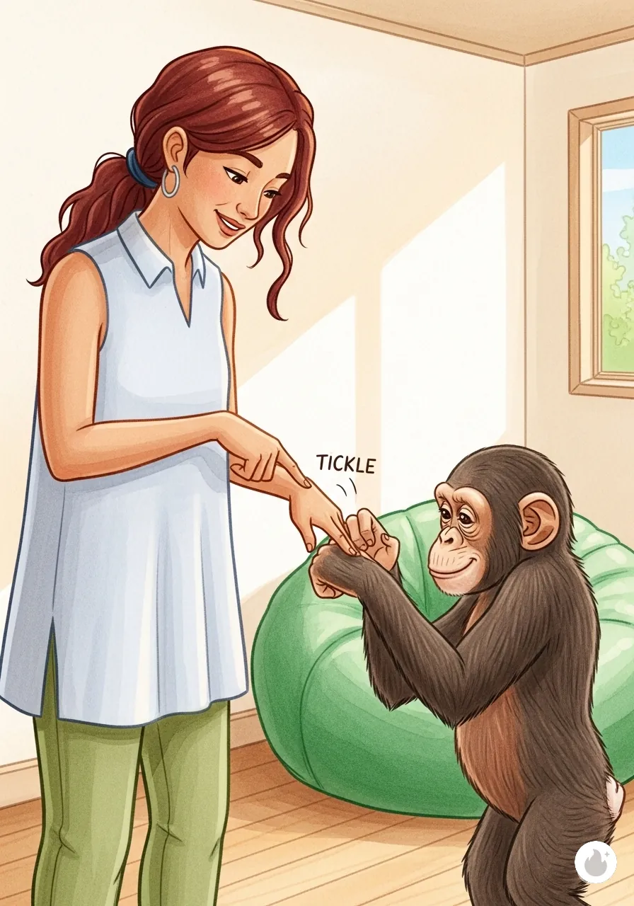 Washoe Learns New Words - Page 6